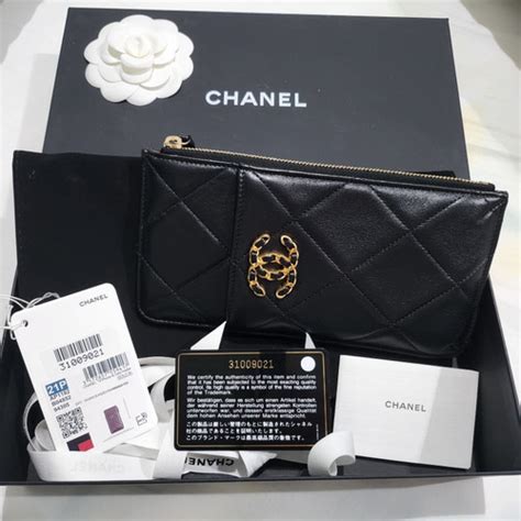 chanel 19 phone & card holder|Chanel no 19 perfume price.